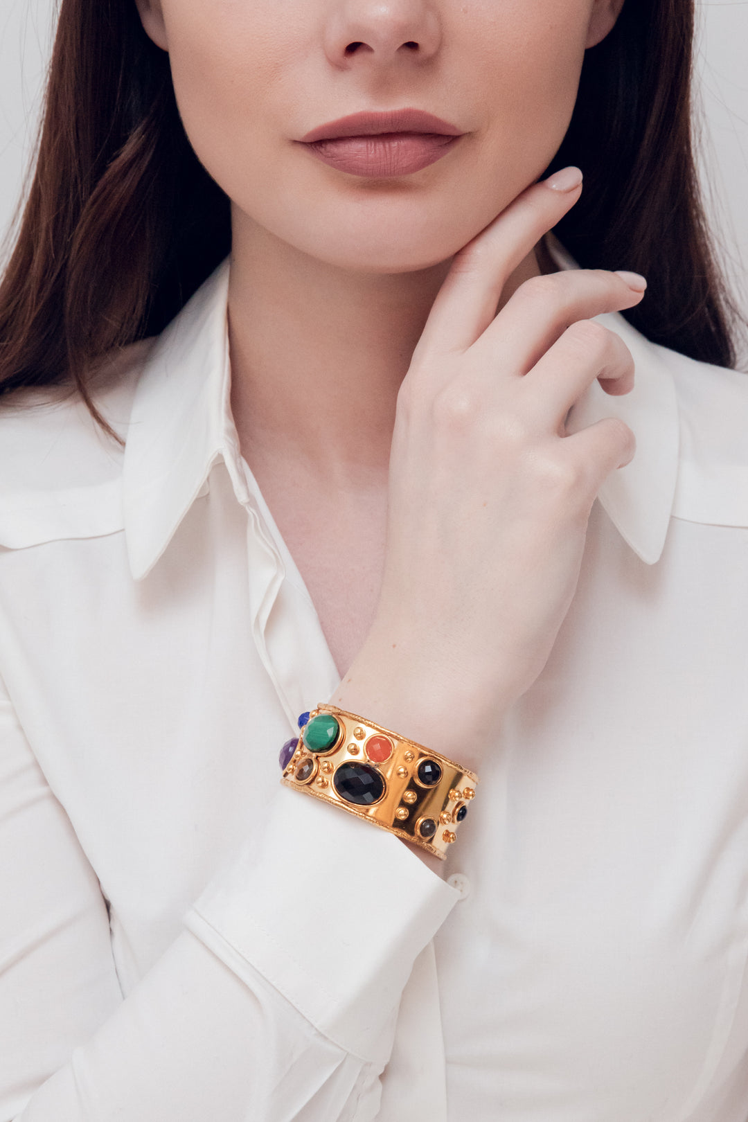 Cuff Faceted Byzance