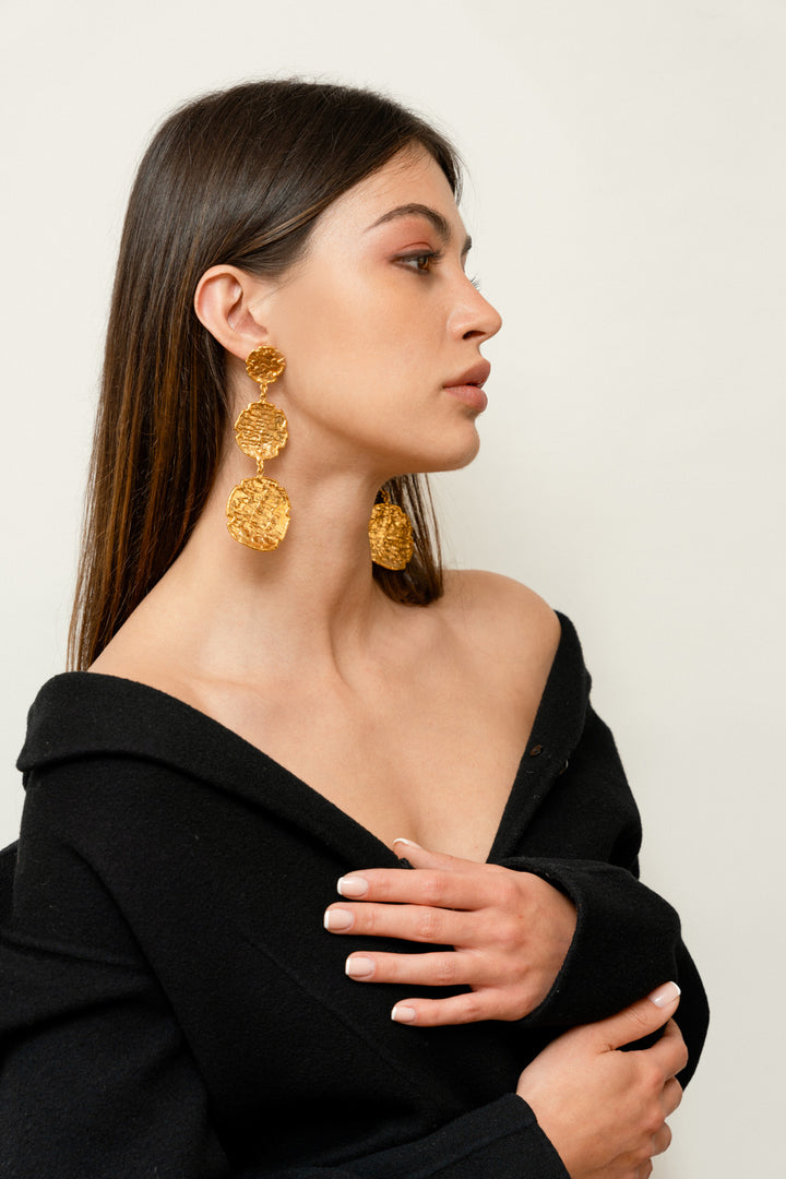 Boucles d'oreille "Swan"