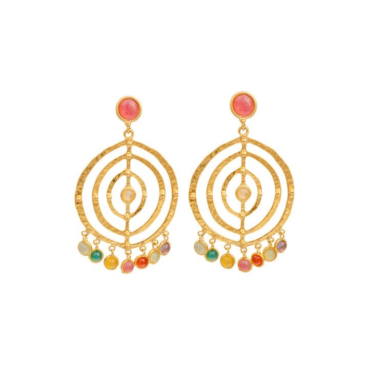 Boucles d'oreille "Chakra"