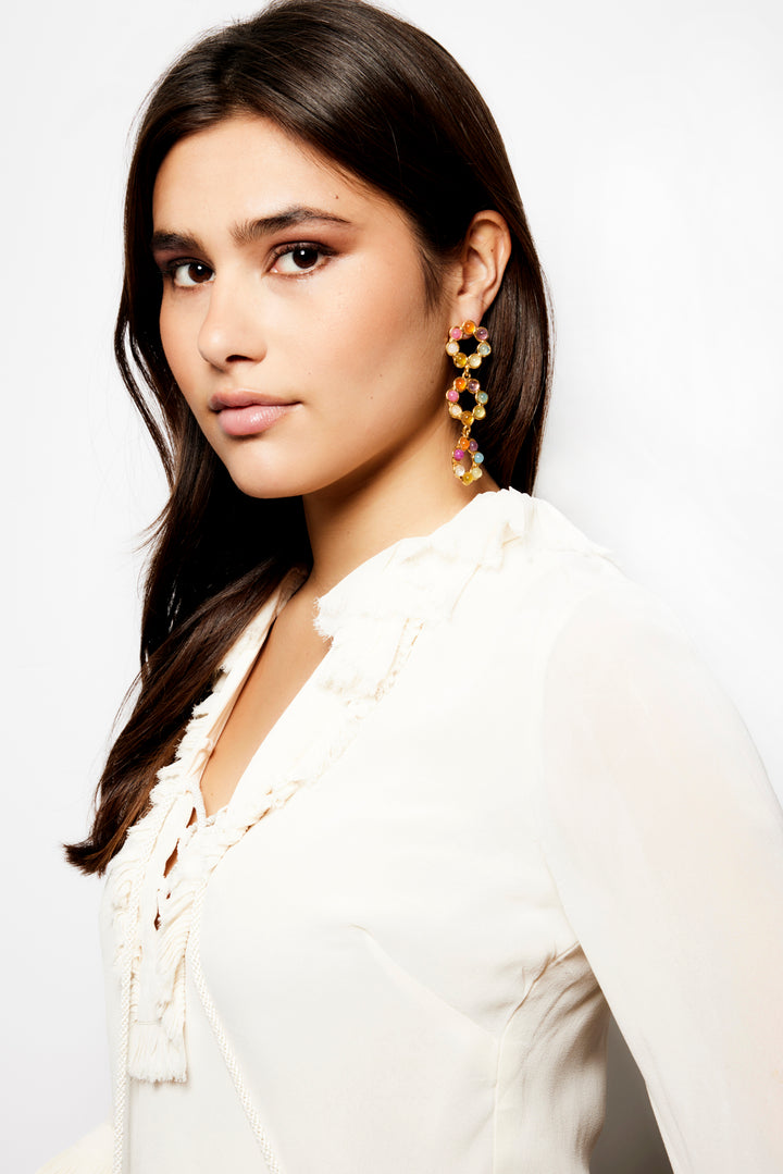 Boucles d'oreille "Marguerite"