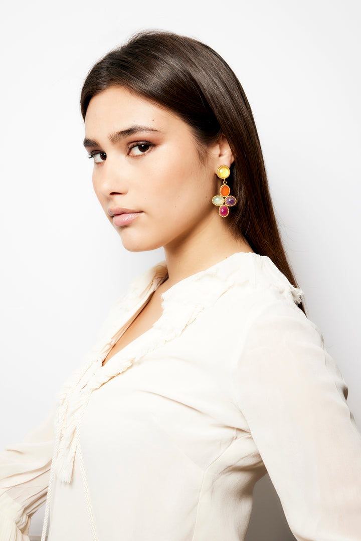 Boucles d'oreille " Bloom"