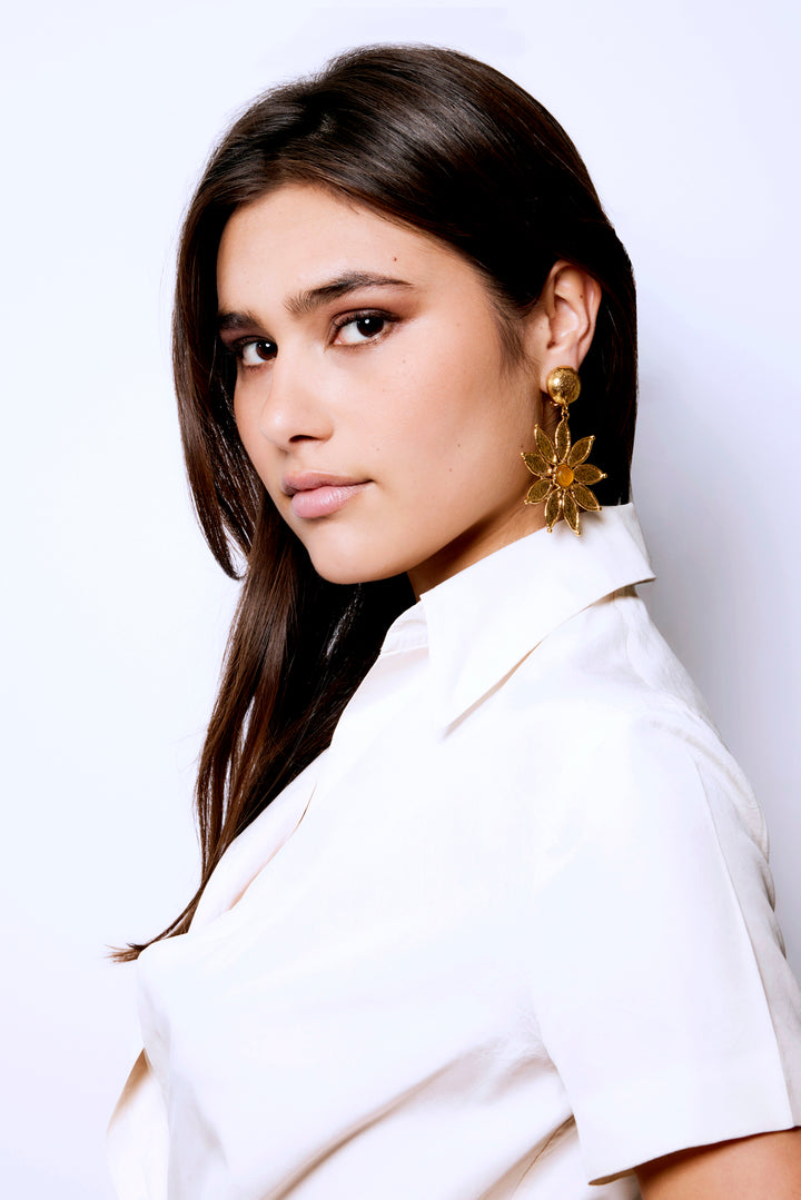 Boucles d'oreille "Sunflower"