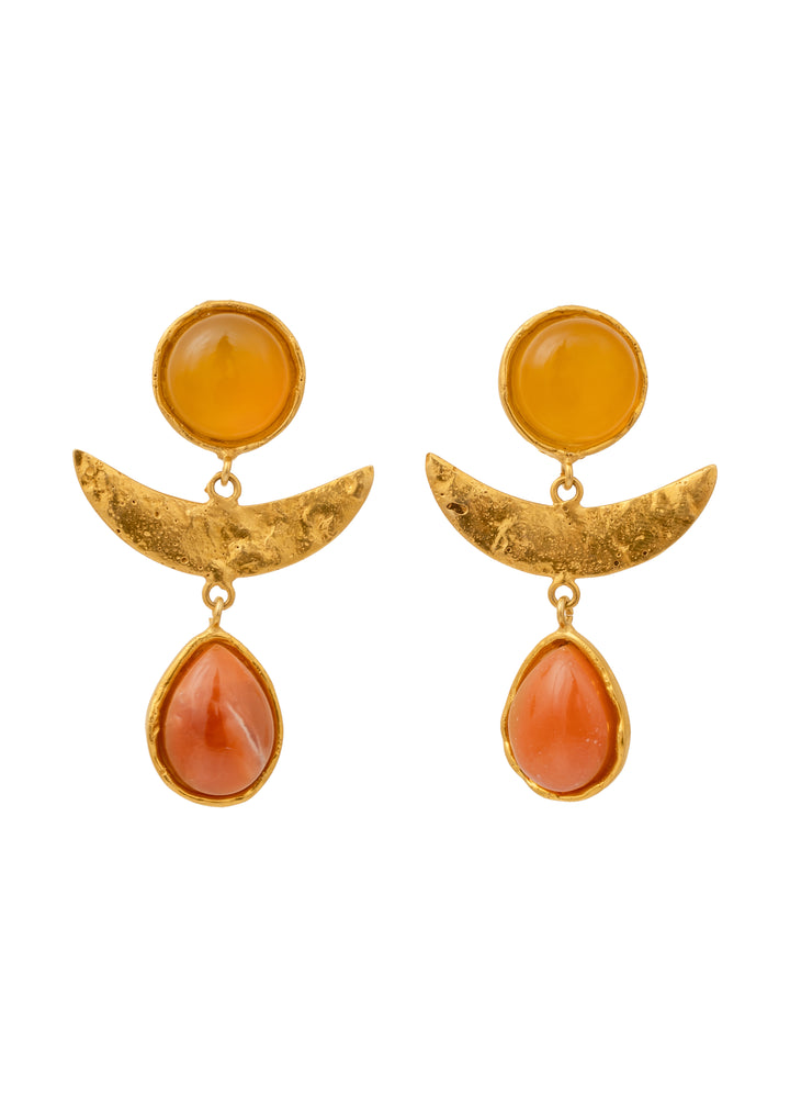 Boucles d'oreille "Sunset"