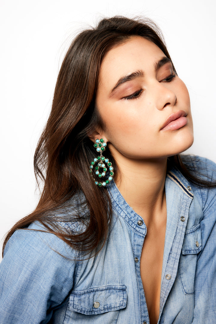 Boucles d'oreilles "Happy Flower"