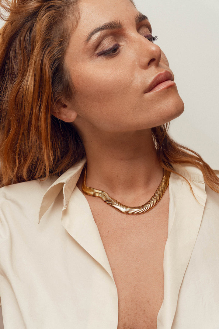 Collier "Snake" short