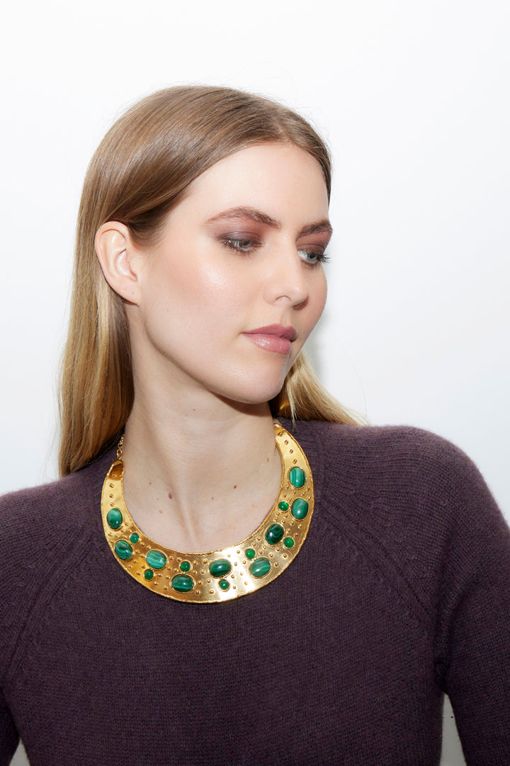 Collier "Torque Byzance"