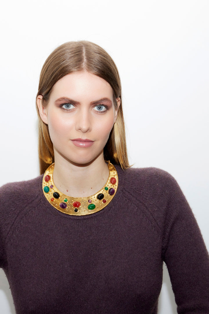 Collier "Torque Byzance"