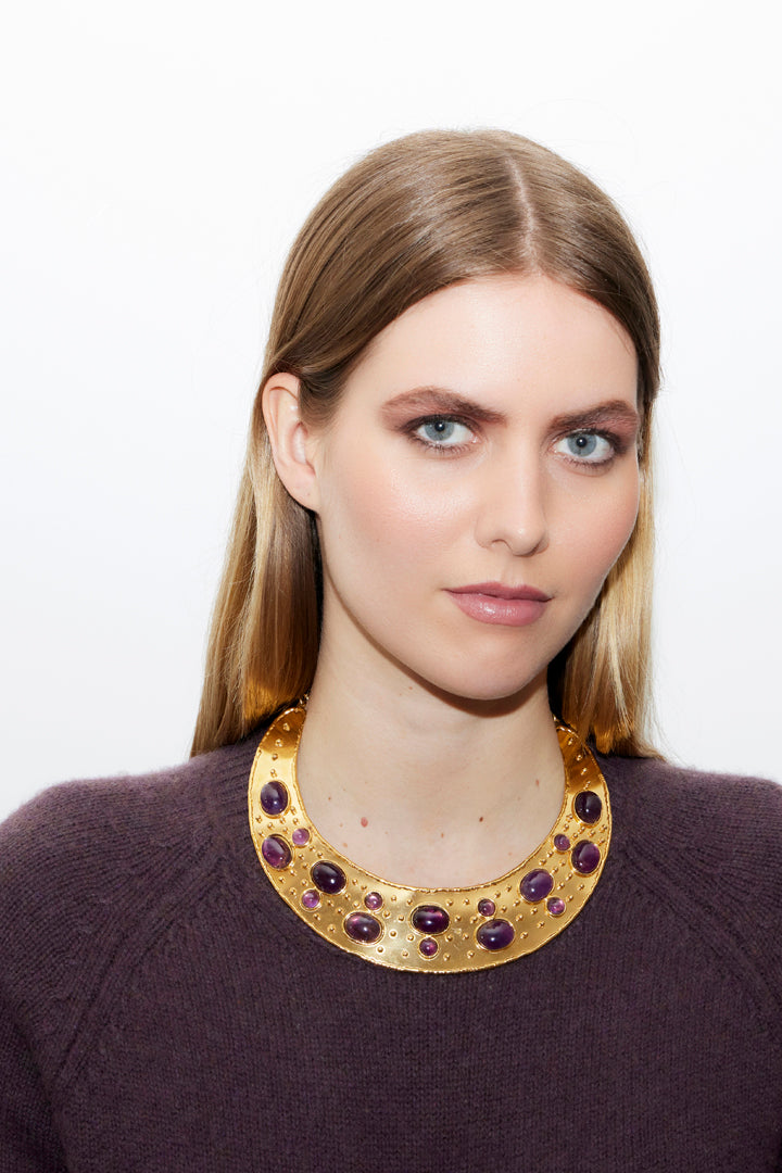 Collier "Torque Byzance"