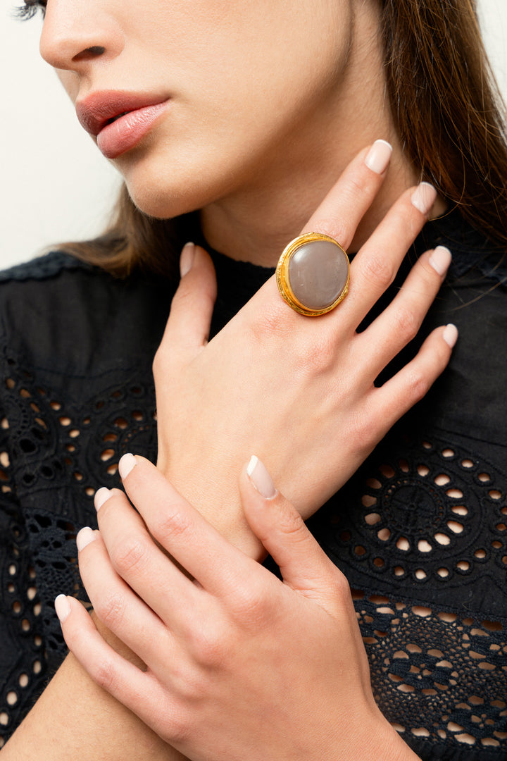 Bague "Macaron"