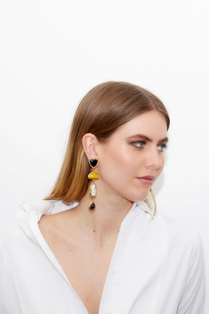 Boucles d'oreille "Cascade"