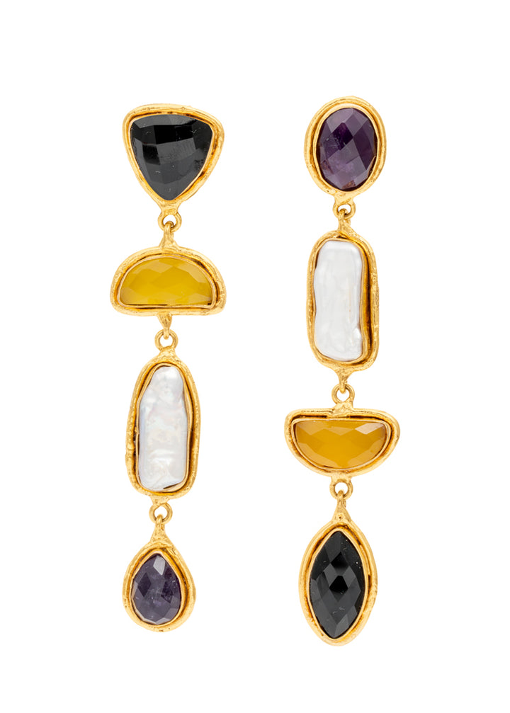Boucles d'oreille "Cascade"