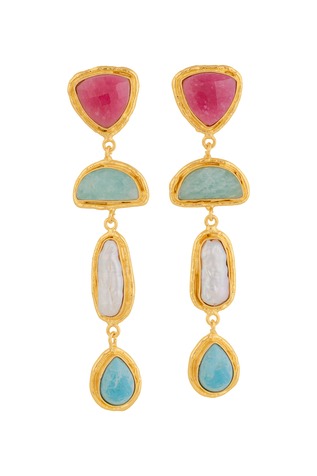 Boucles d'oreille "Cascade"