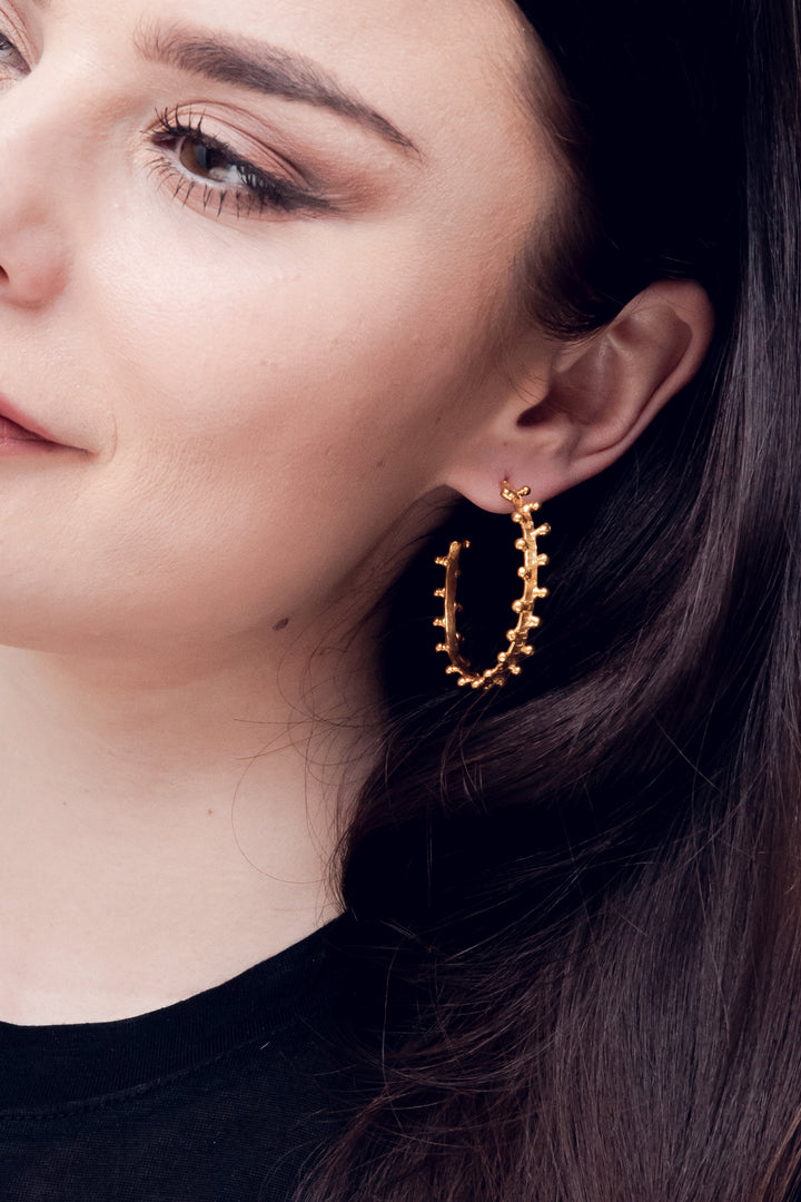 Boucles d'oreilles: "Gipsy"