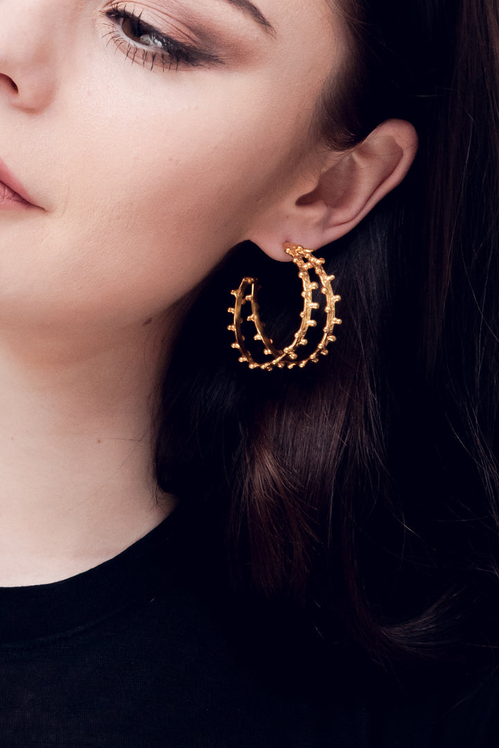 Boucles d'oreilles: "Gipsy"