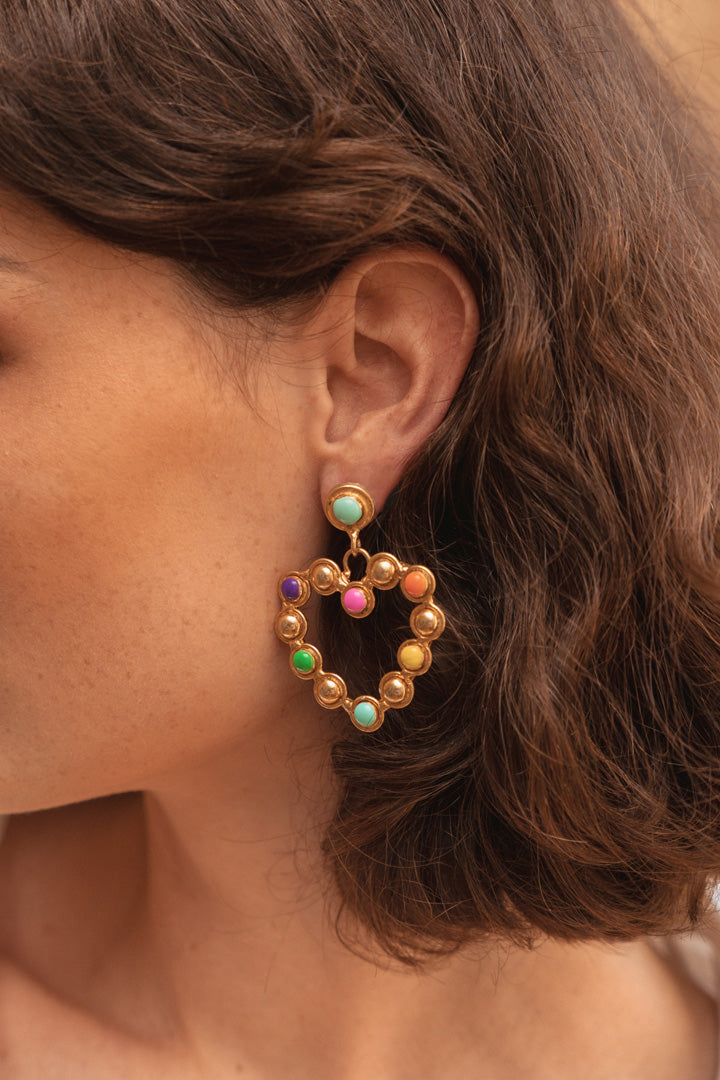 Boucles d'oreille "Love"