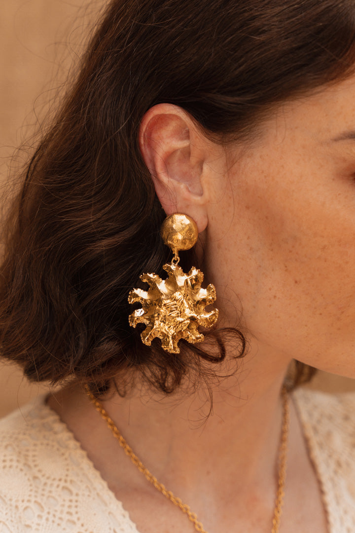 Boucles d'oreille "Sol y Luna"