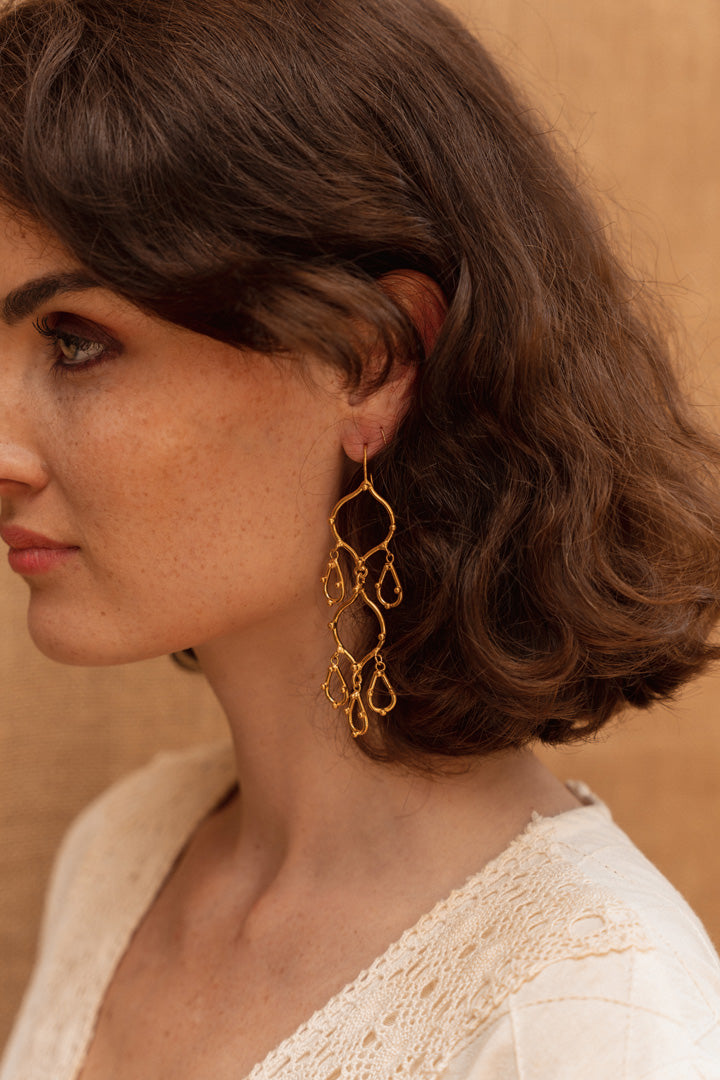 Boucles d'oreille " Arabesque"