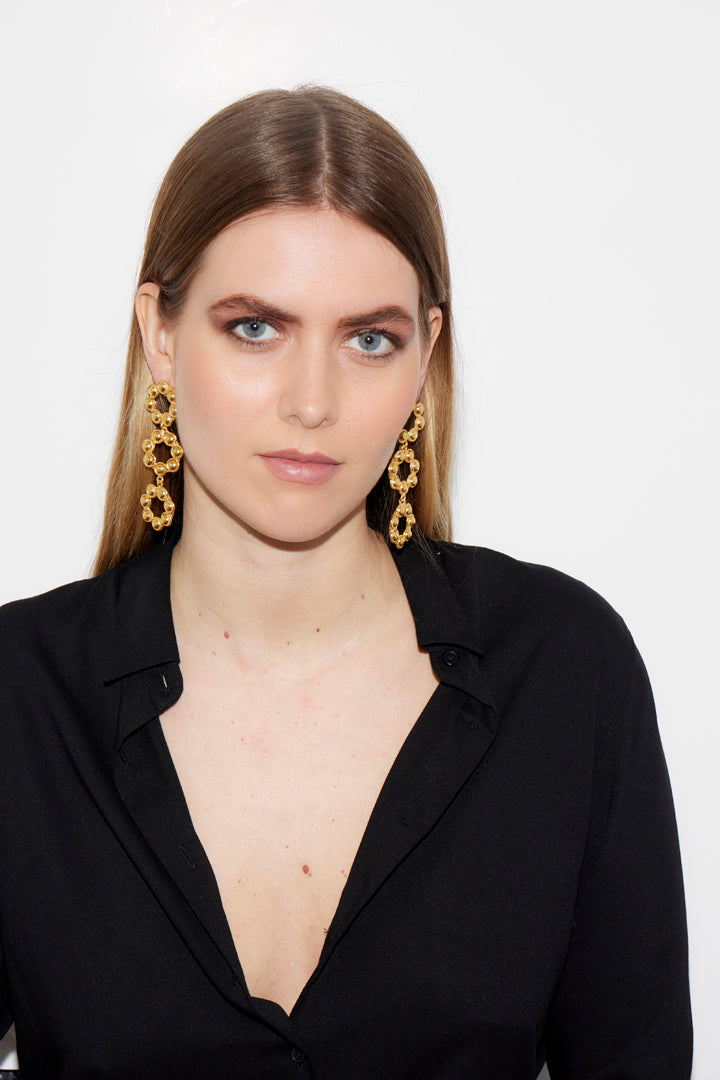Boucles d'oreille "Marguerite"