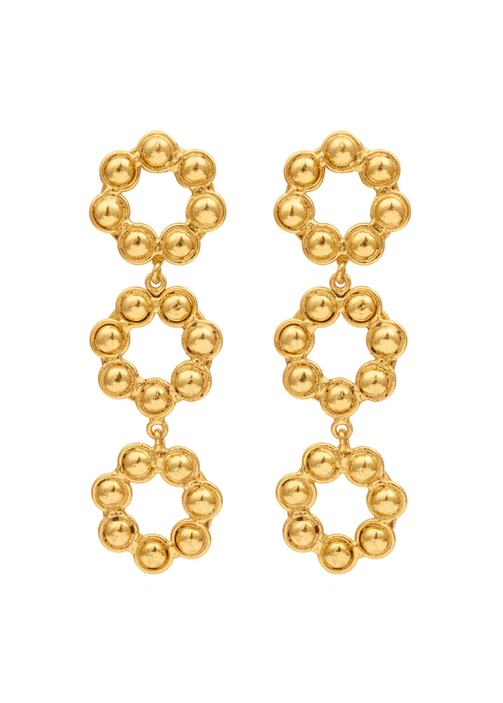 Boucles d'oreille "Marguerite"