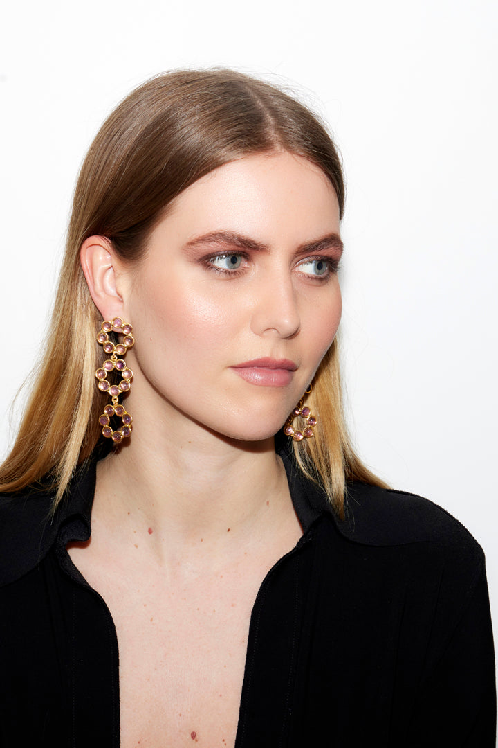 Boucles d'oreille "Marguerite"