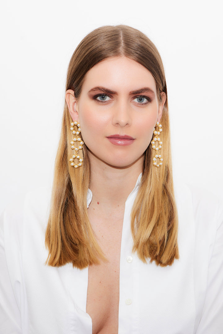 Boucles d'oreille "Marguerite"