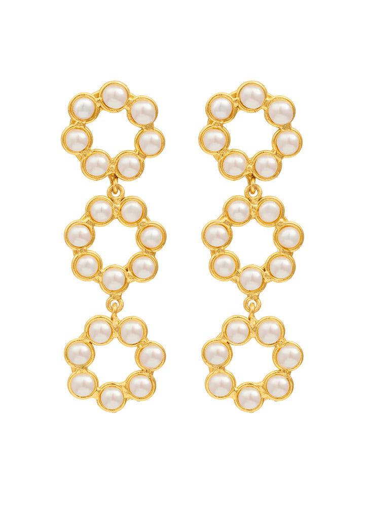 Boucles d'oreille "Marguerite"