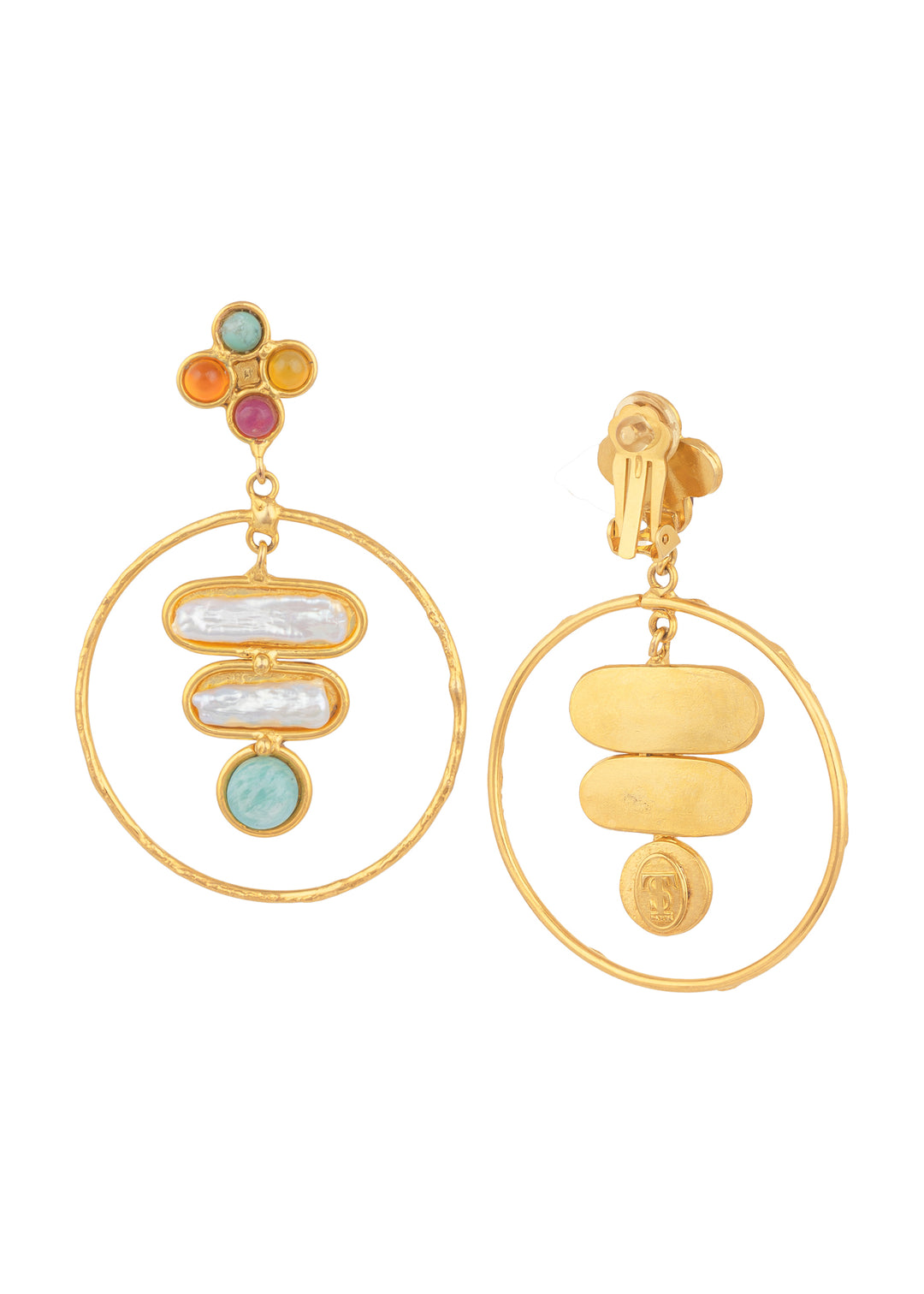 Boucles d'oreille "Grace Flower"