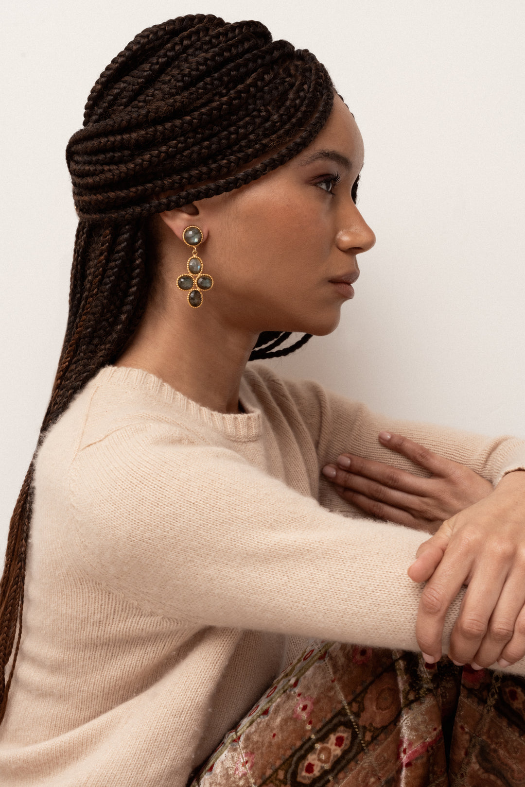 Boucles d'oreille " Bloom"