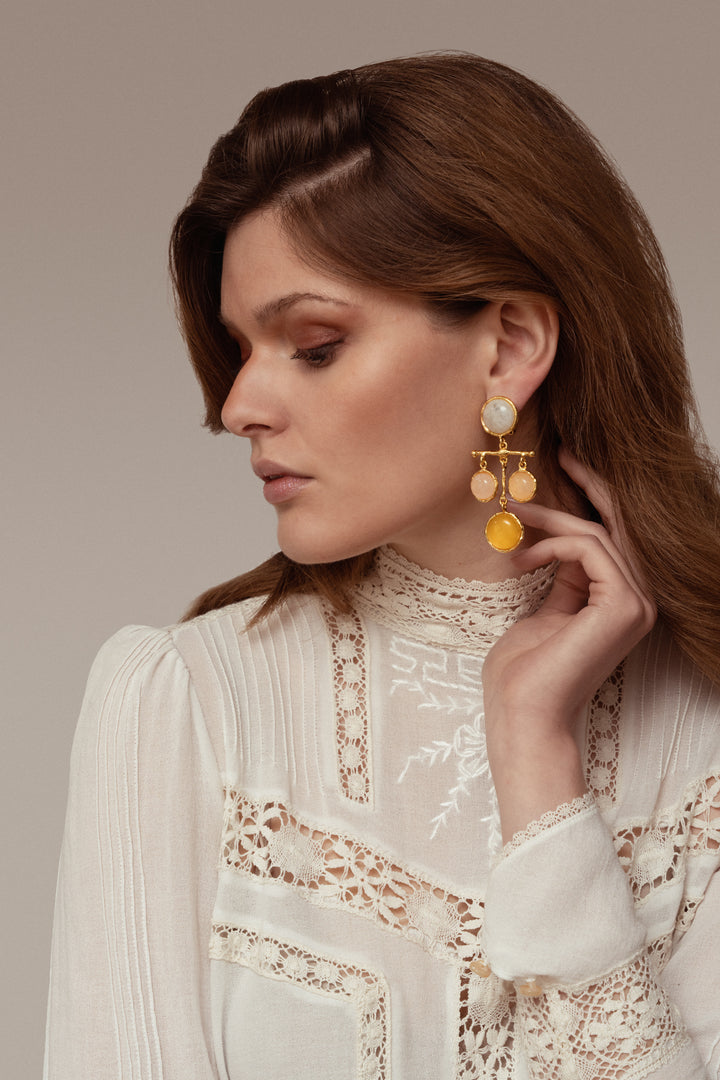 Boucles d'oreille "Libra"