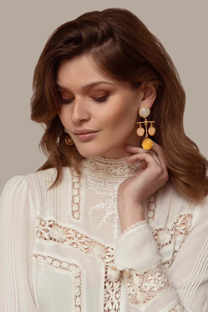 Boucles d'oreille "Libra"