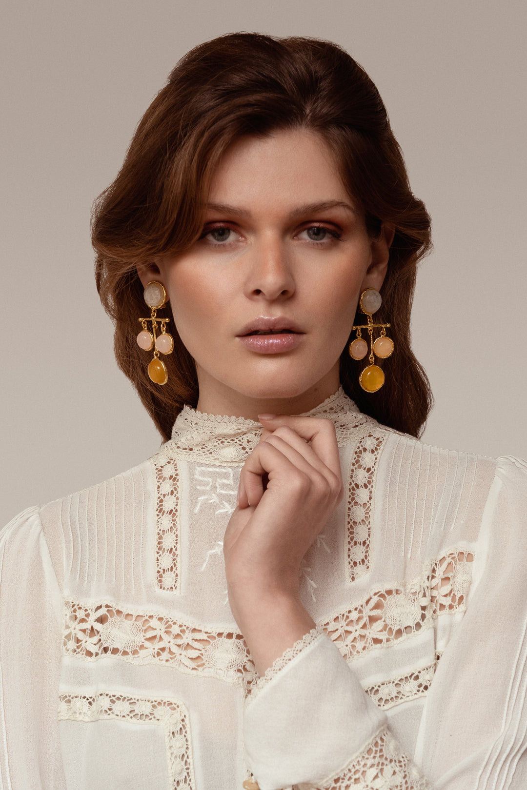 Boucles d'oreille "Libra"