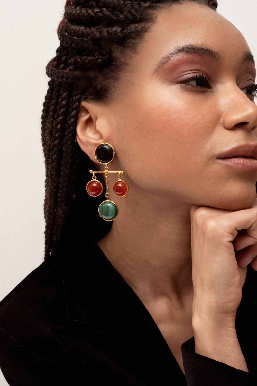 Boucles d'oreille "Libra"