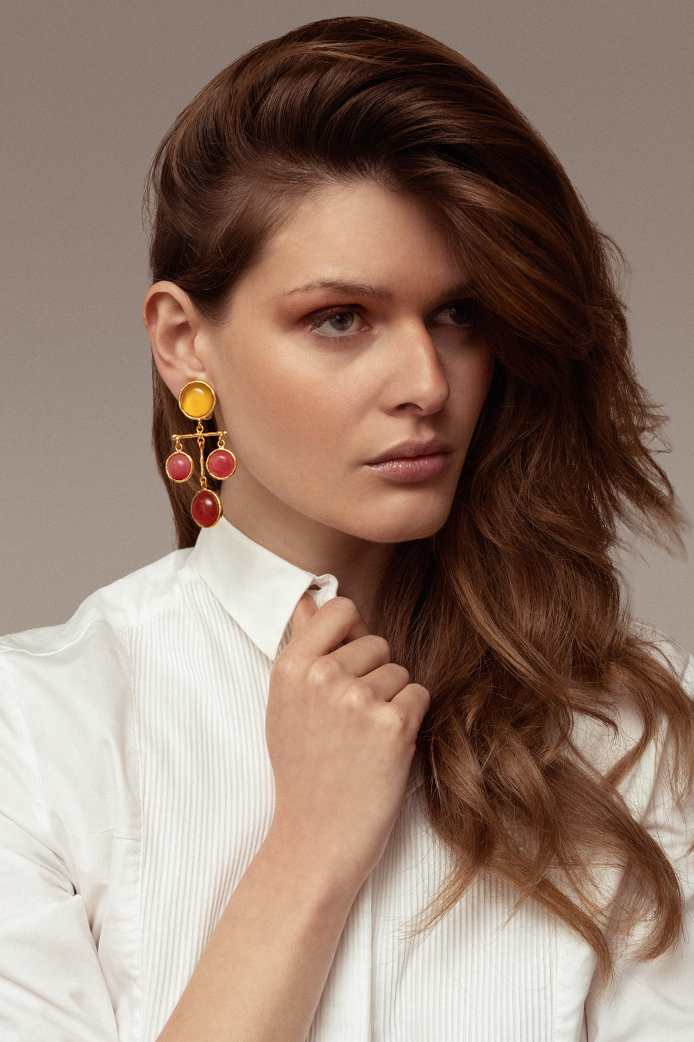 Boucles d'oreille "Libra"