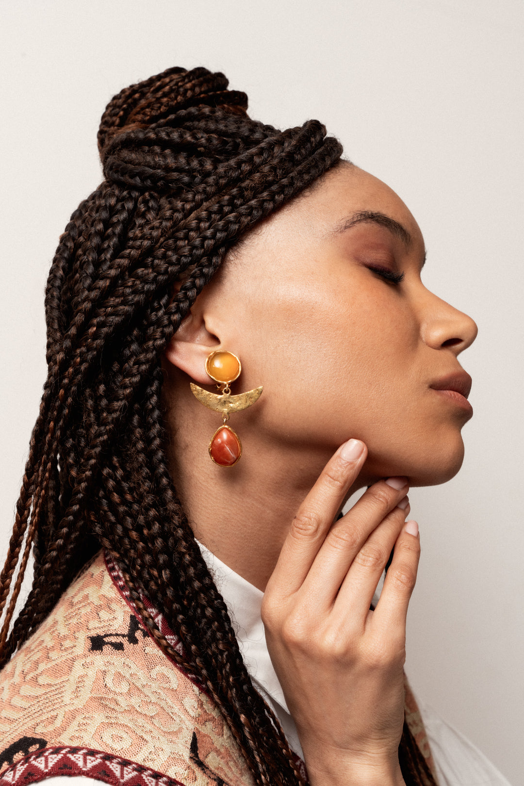 Boucles d'oreille "Sunset"