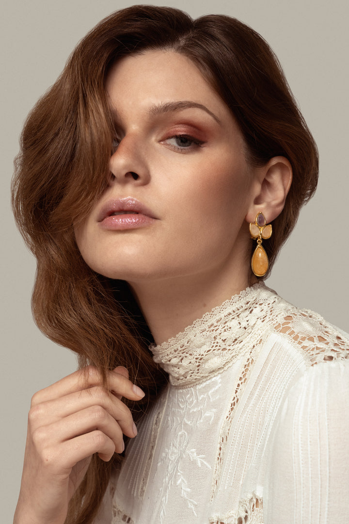 Boucles d'oreille "Paisley"