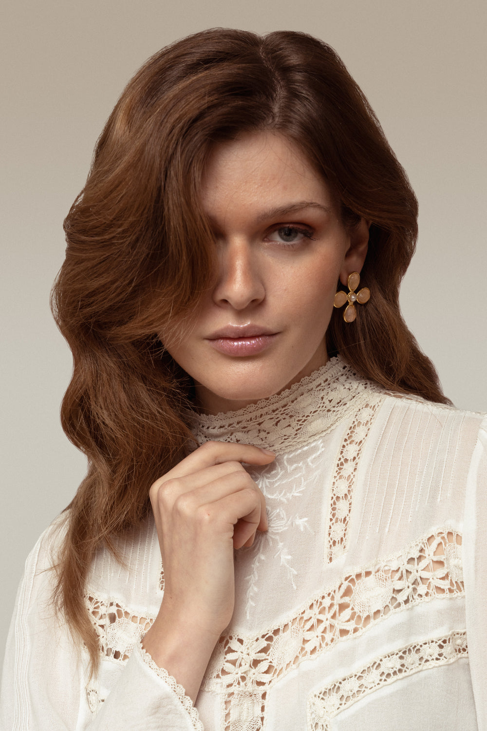 Boucles d'oreille "Pansy"