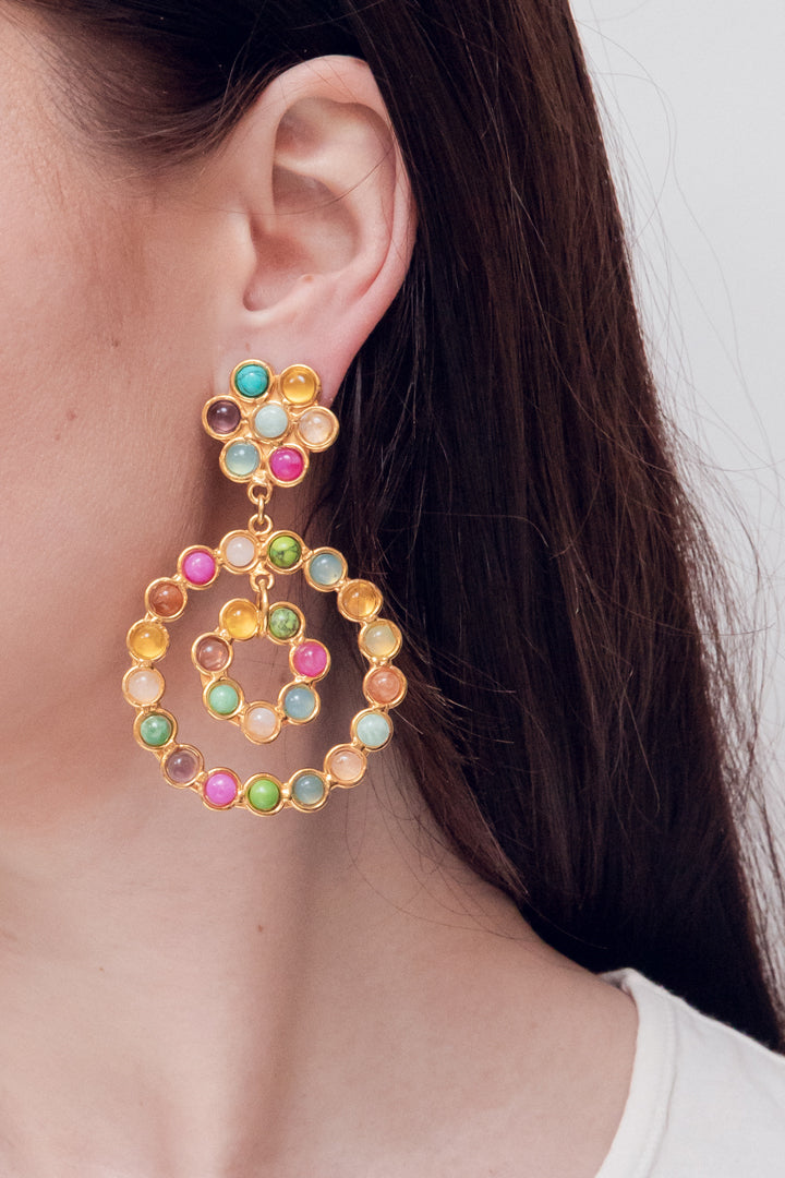 Boucles d'oreilles Flower Candies