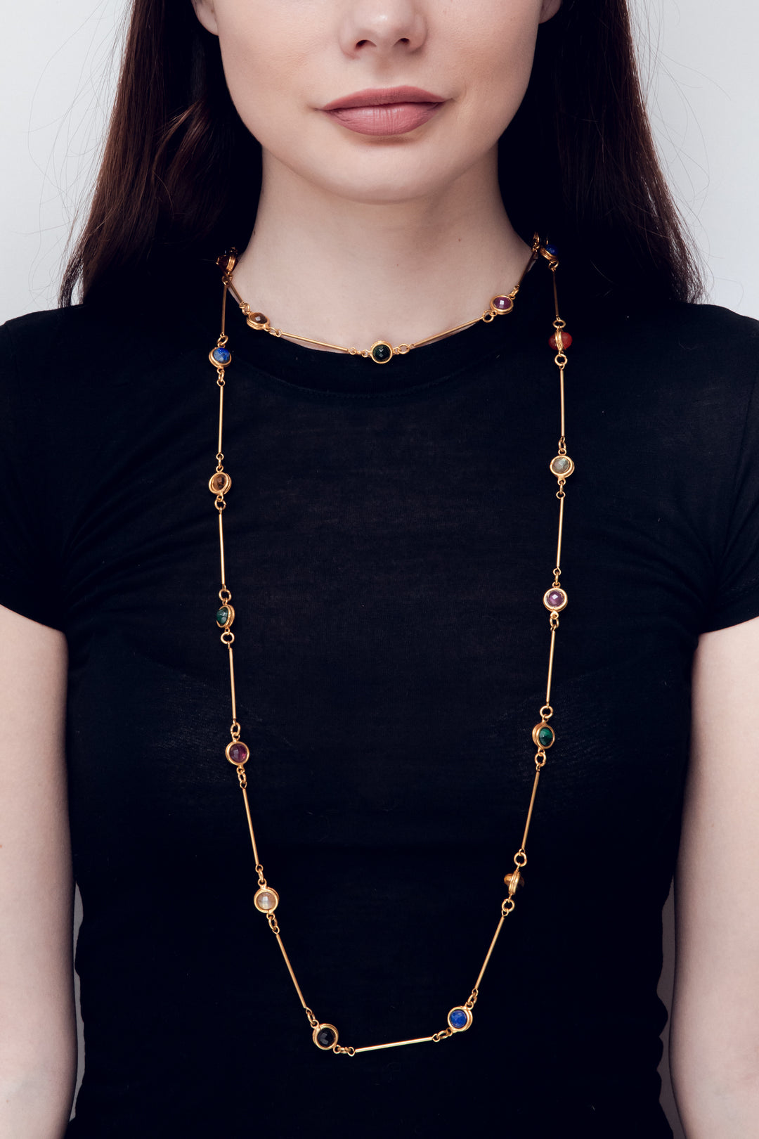 Collier: "Faceted Candies"