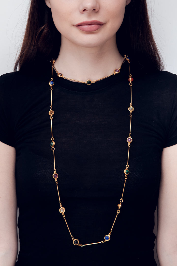 Collier: "Faceted Candies"