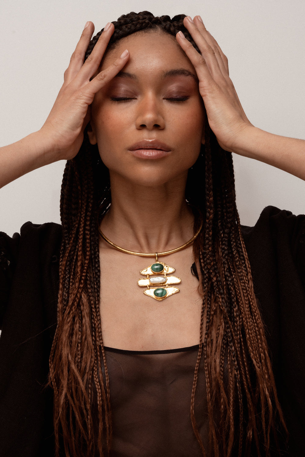 Collier "Brutalist"