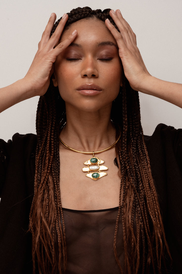Collier "Brutalist"