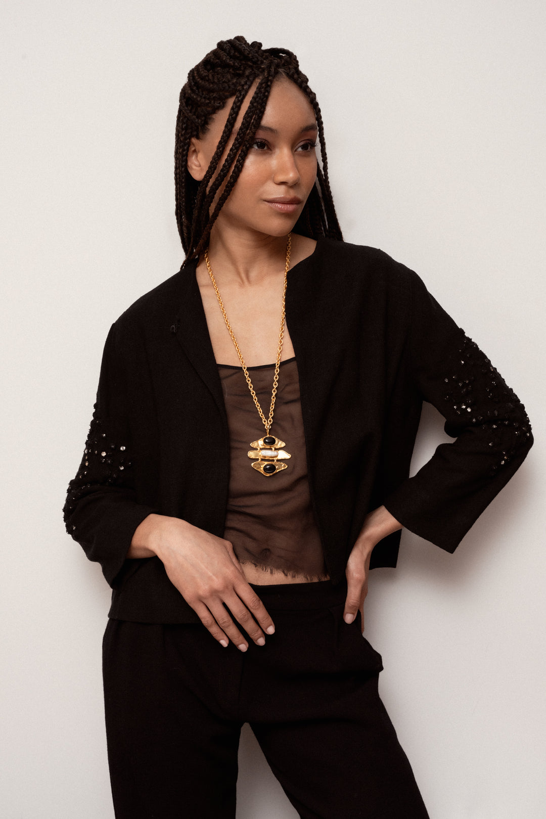 Collier "Brutalist"