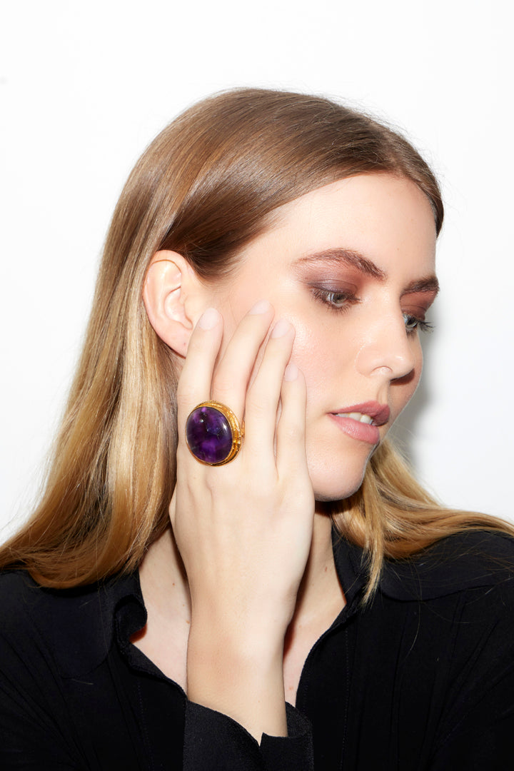 Bague "Macaron"