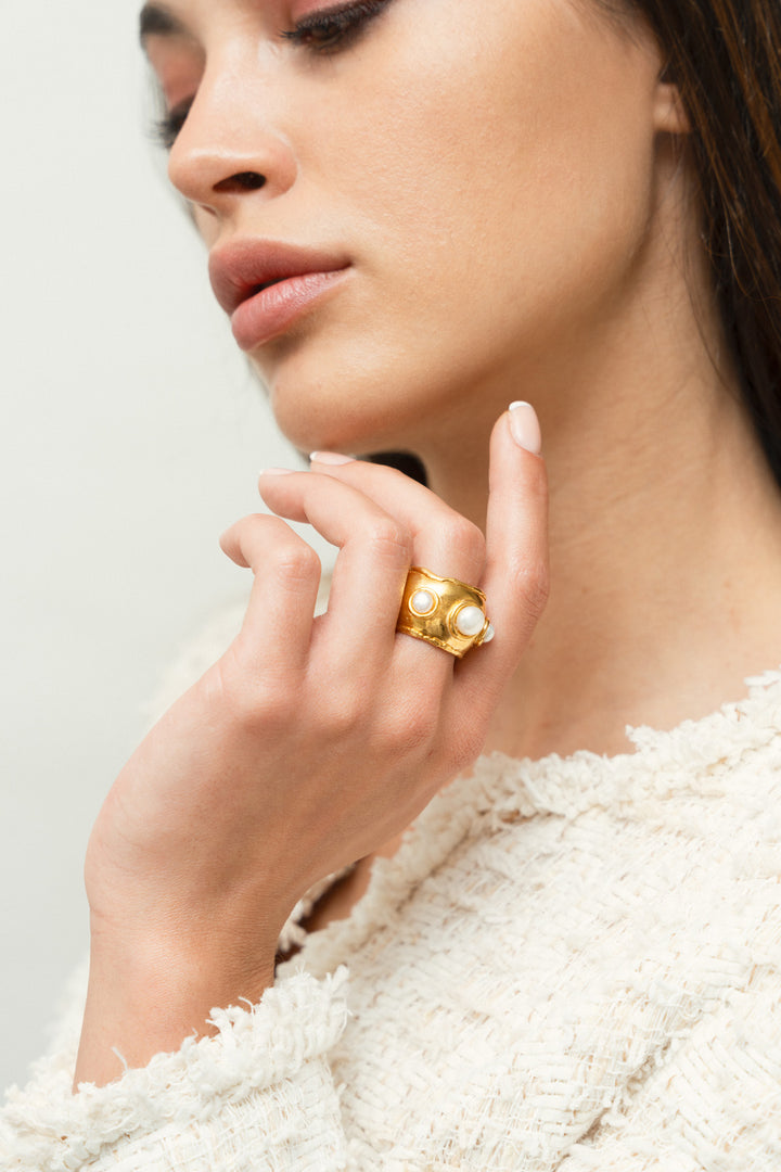 Bague "Dune"