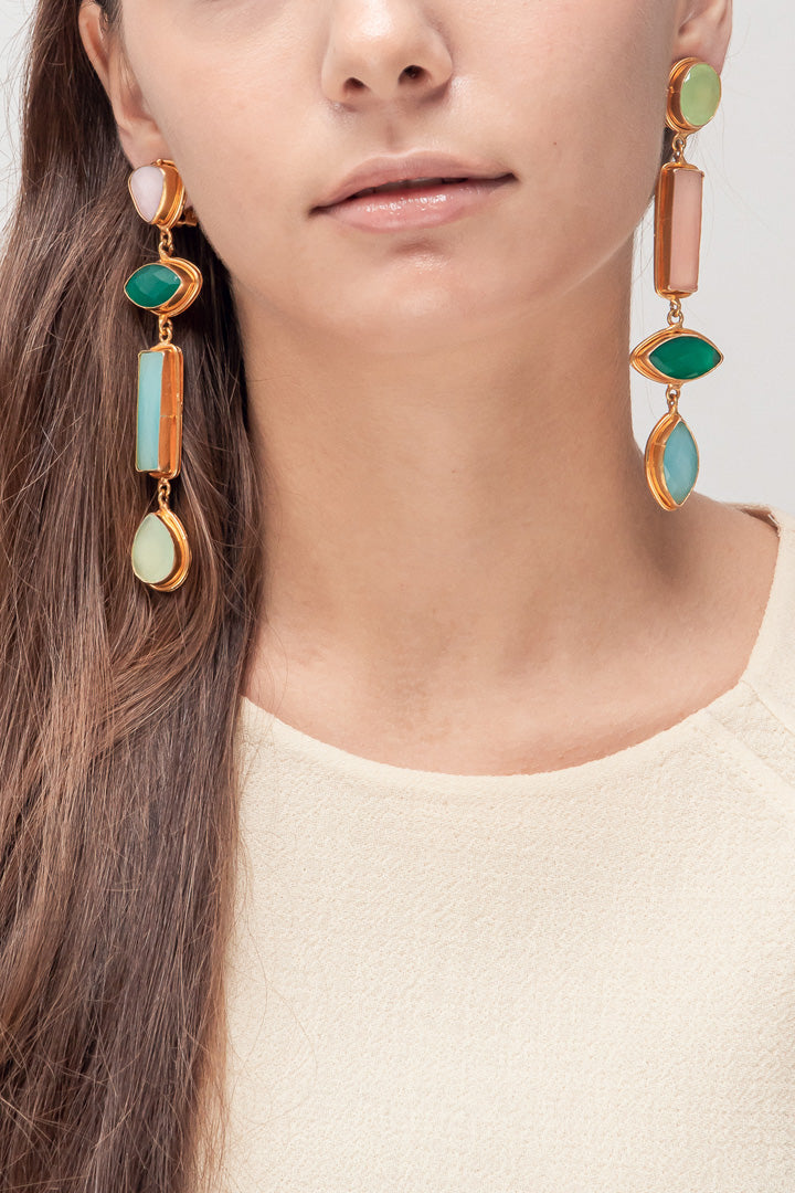 Boucles d'oreilles Cascade
