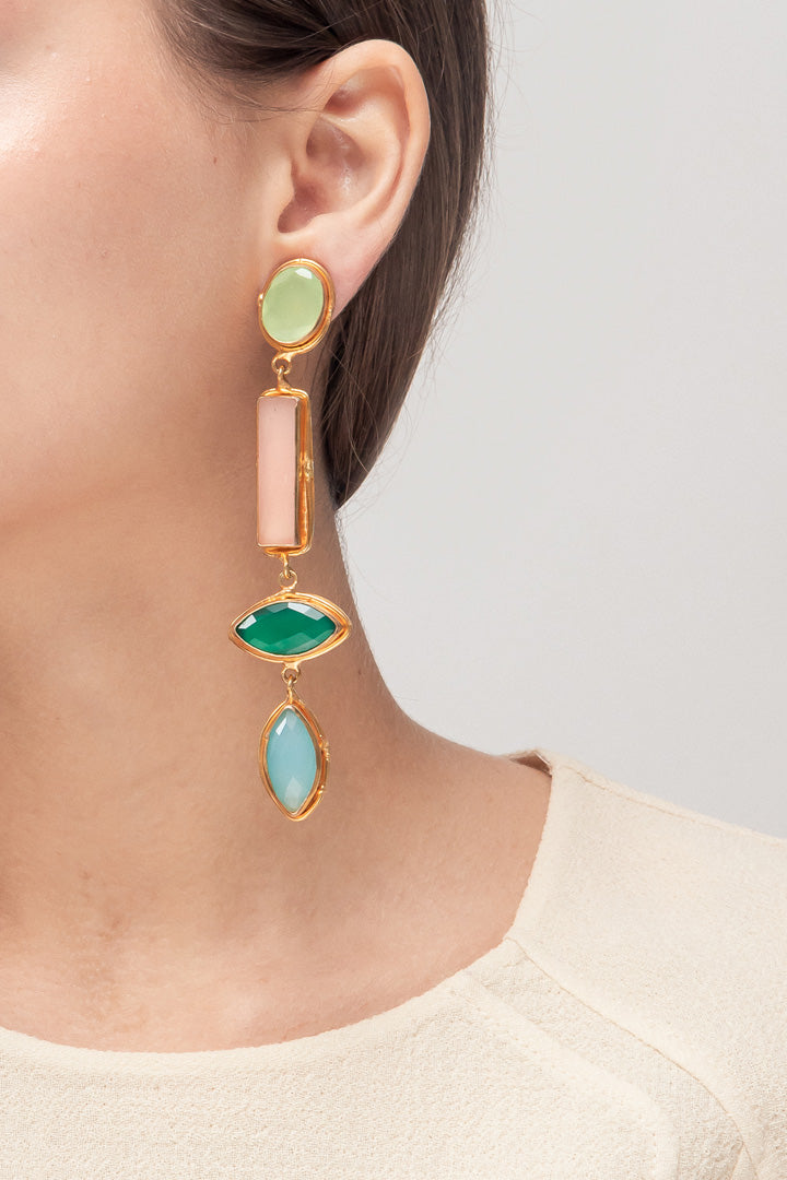 Boucles d'oreilles Cascade