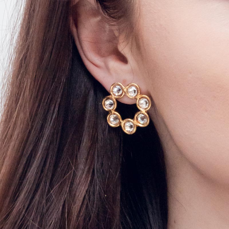 Boucle d'oreille Daisy small